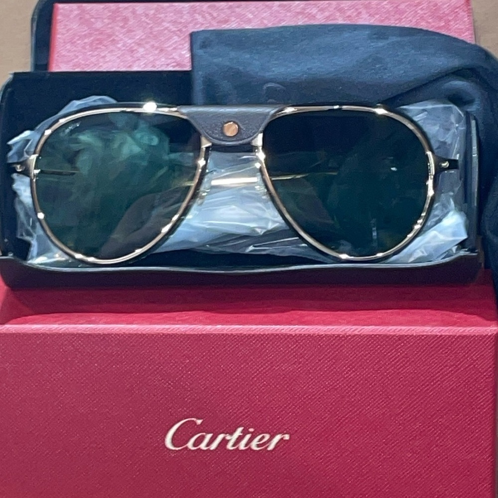 24HR DROP ⬇️ Cartier Aviator Sunglasses - Picture 2 of 8